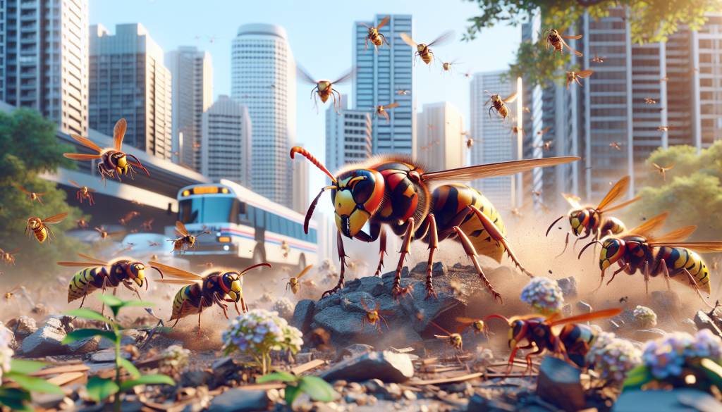 L&rsquo;urgence de traiter Pont-de-l&rsquo;Arche frelon asiatique