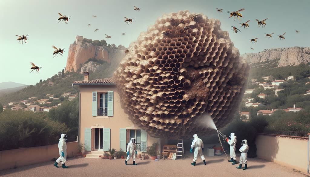 Destruction nids de frelons asiatiques Aix en Provence : sauvegarde de la faune locale