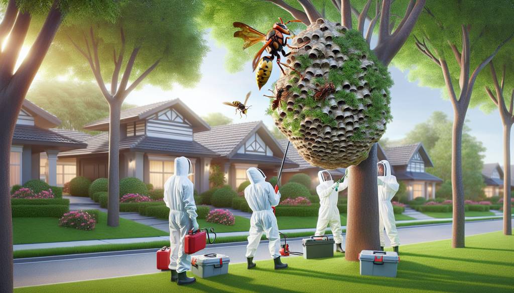 Destruction nids de frelons asiatiques Sainte Maxime Var : des experts à votre service