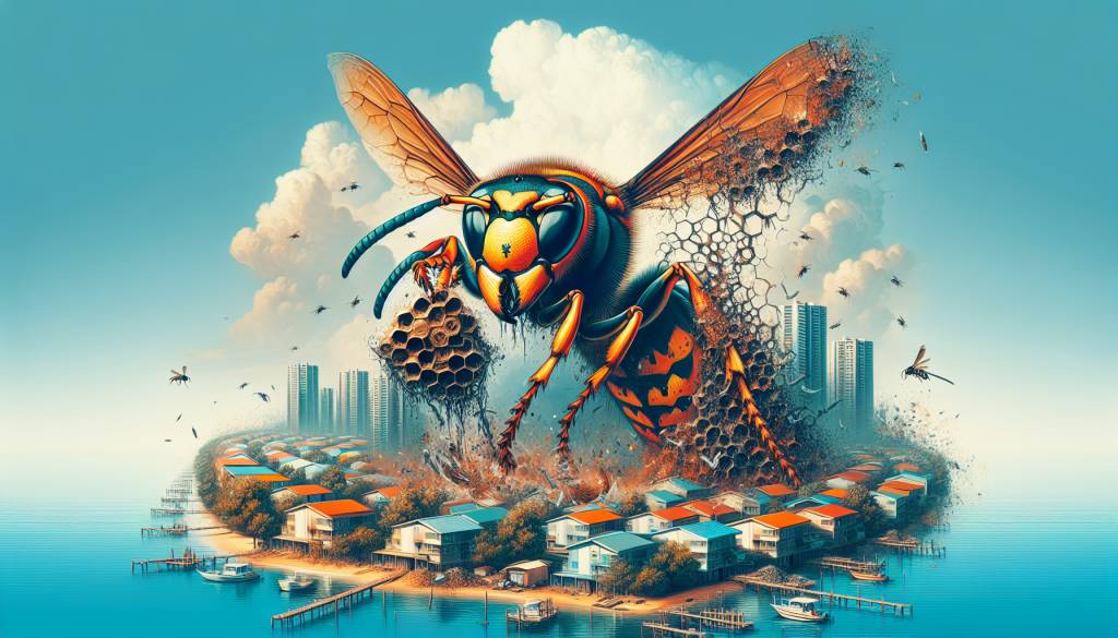 Destruction nids de frelons asiatiques à Saint Aygulf : enjeux et méthodes