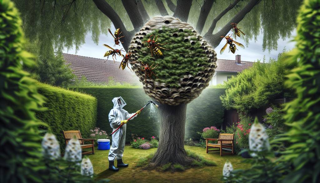 Destruction nids de frelons asiatiques à Biot : protéger sa famille et son jardin