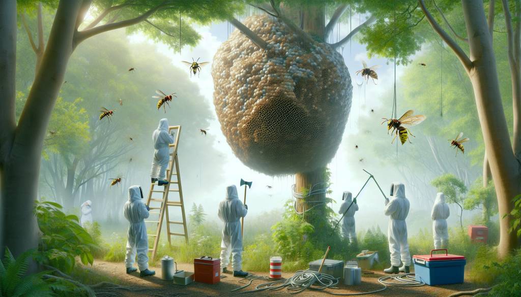 La destruction nids de frelons asiatiques les Issambres : agir pour l&rsquo;environnement